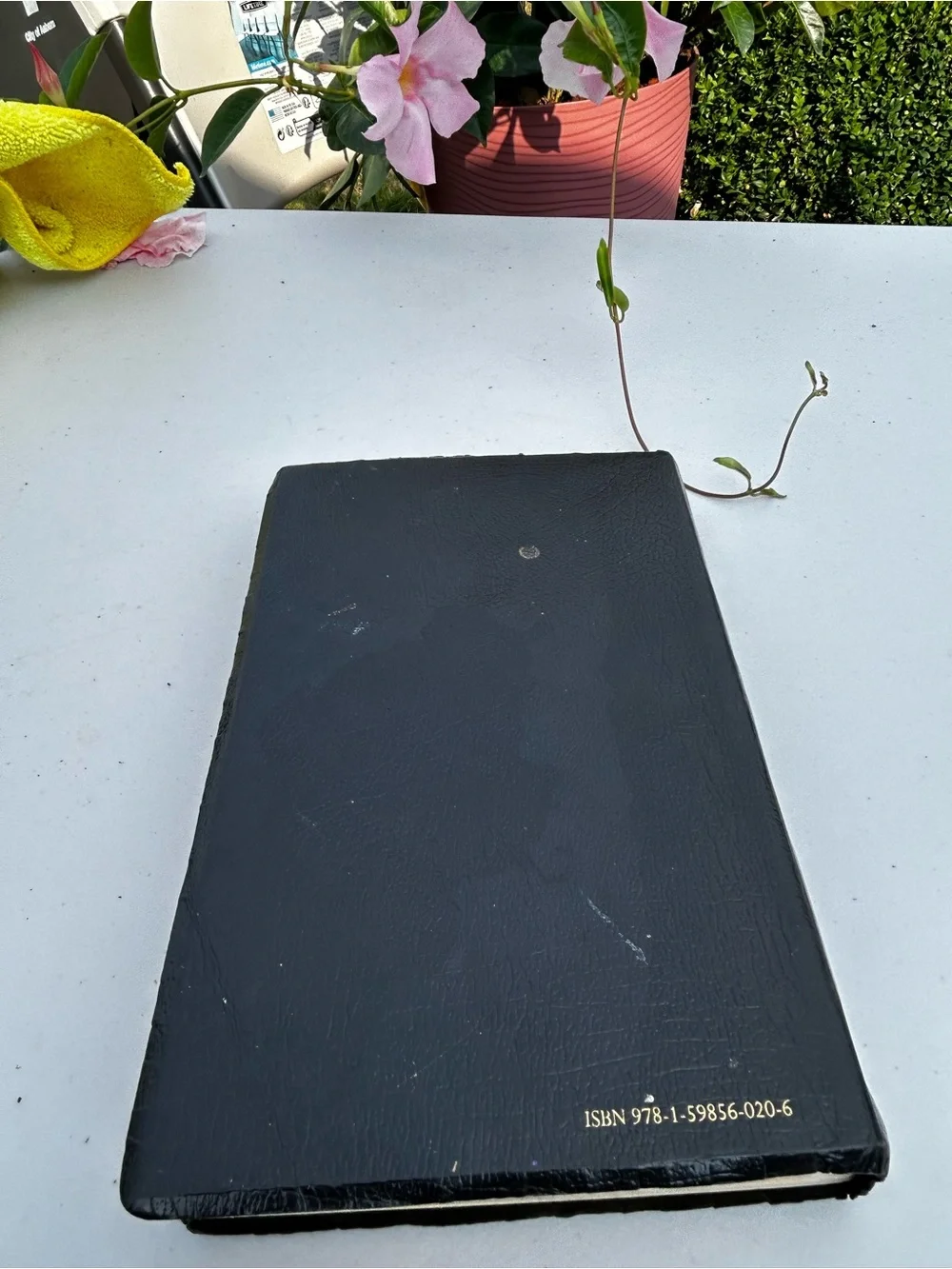 HOLY BIBLE Black Cover - Classic Portable Edition